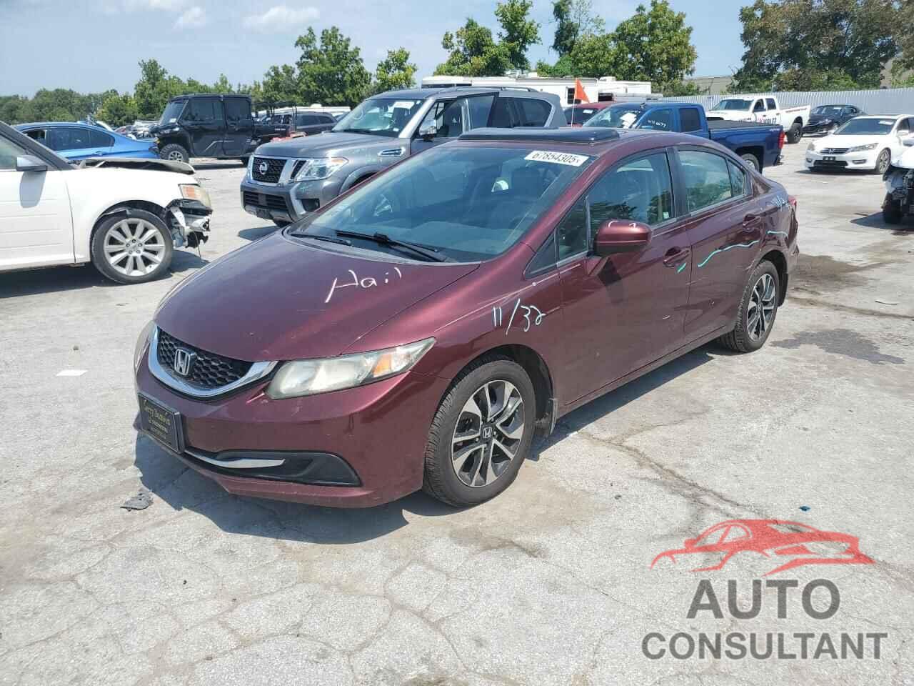 HONDA CIVIC 2014 - 19XFB2F82EE017345