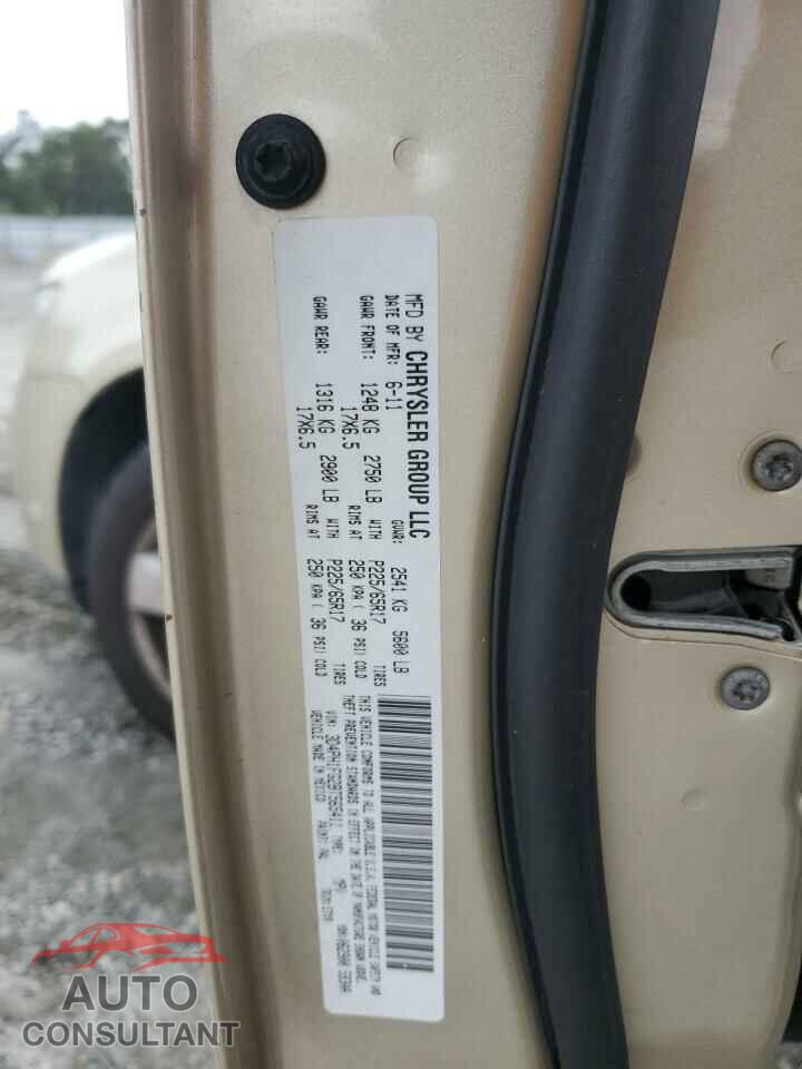 DODGE JOURNEY 2011 - 3D4PH1FG2BT565411