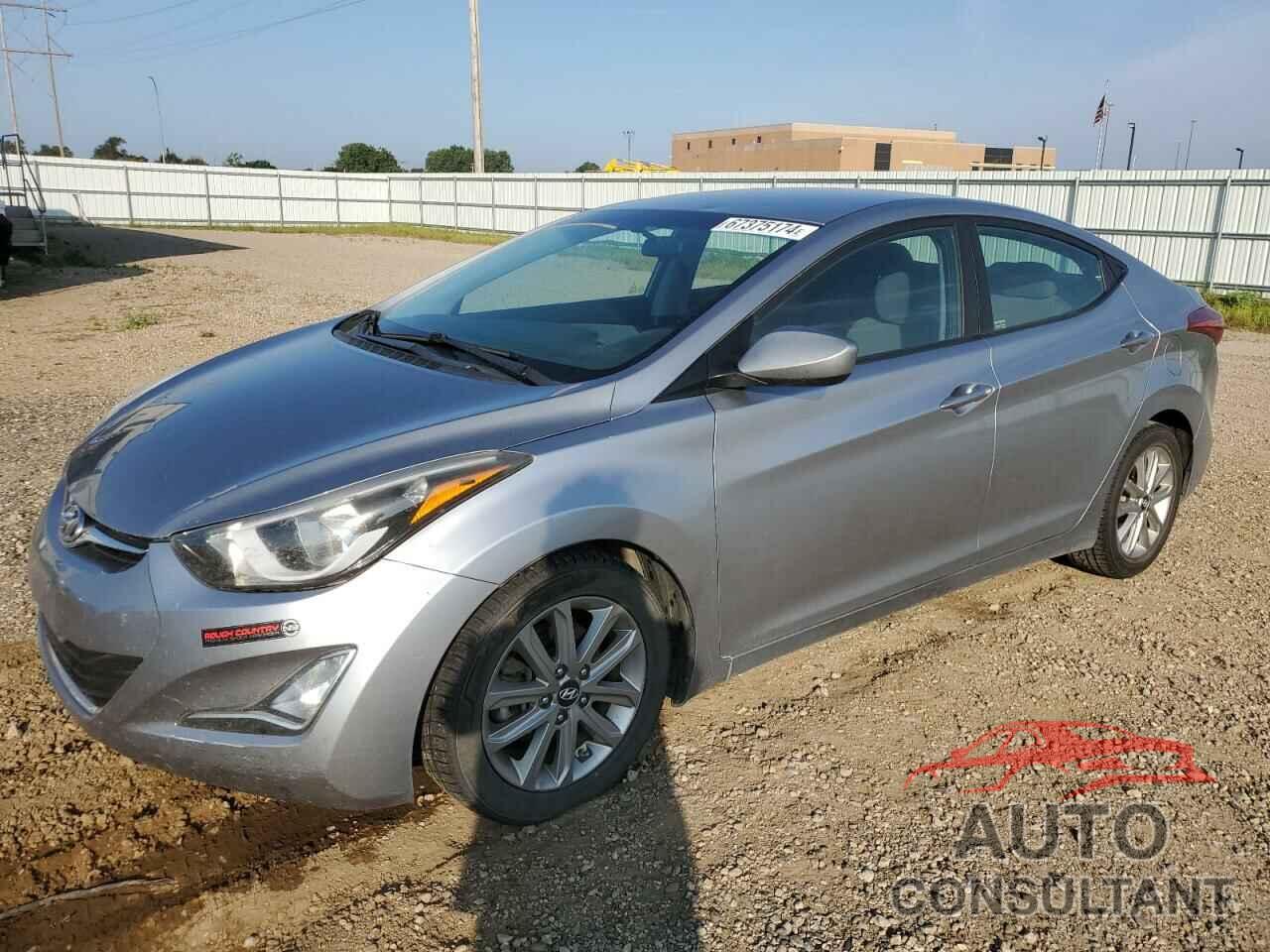 HYUNDAI ELANTRA 2016 - 5NPDH4AE5GH662732