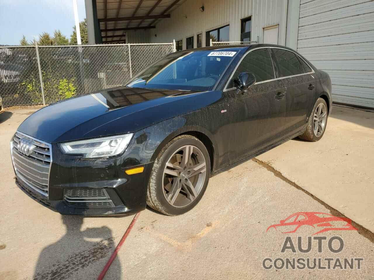 AUDI A4 2018 - WAULMAF40JN019599