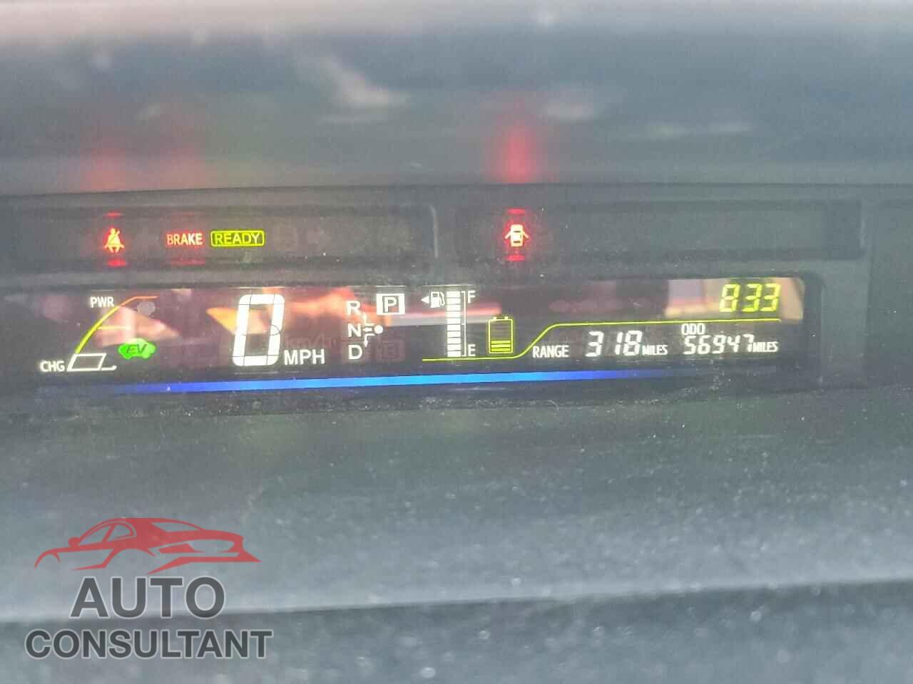 TOYOTA PRIUS 2014 - JTDZN3EU8E3327807