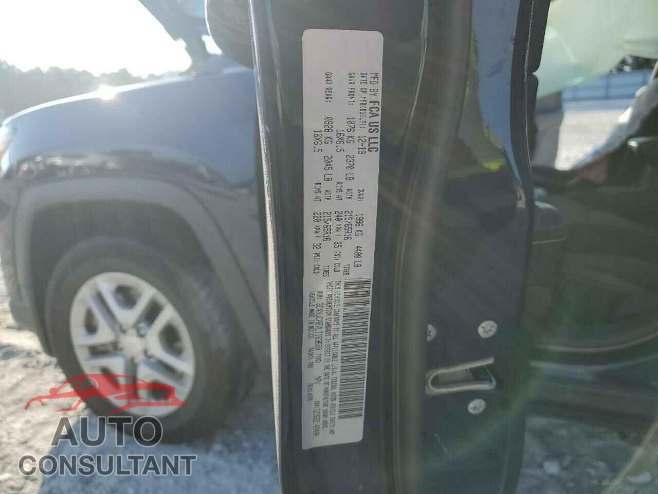 JEEP COMPASS 2020 - 3C4NJCABXLT169650
