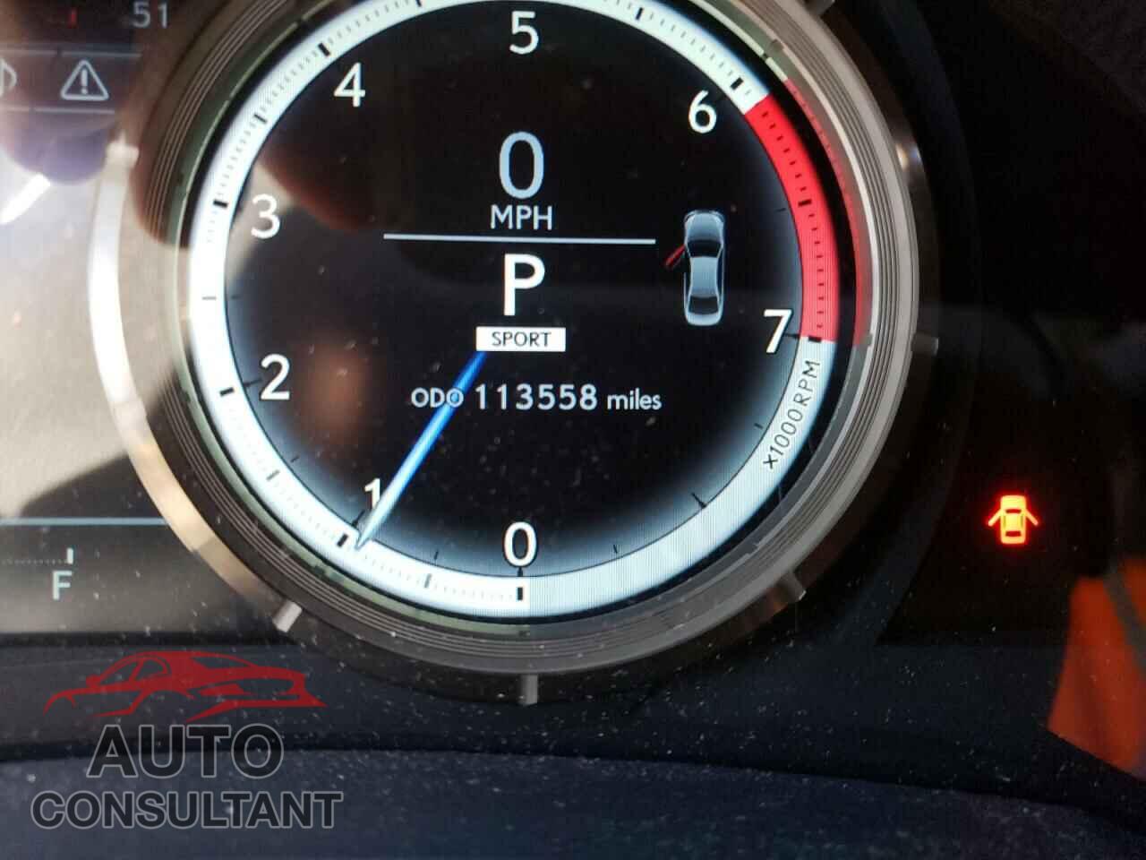 LEXUS IS 2016 - JTHBA1D21G5004822