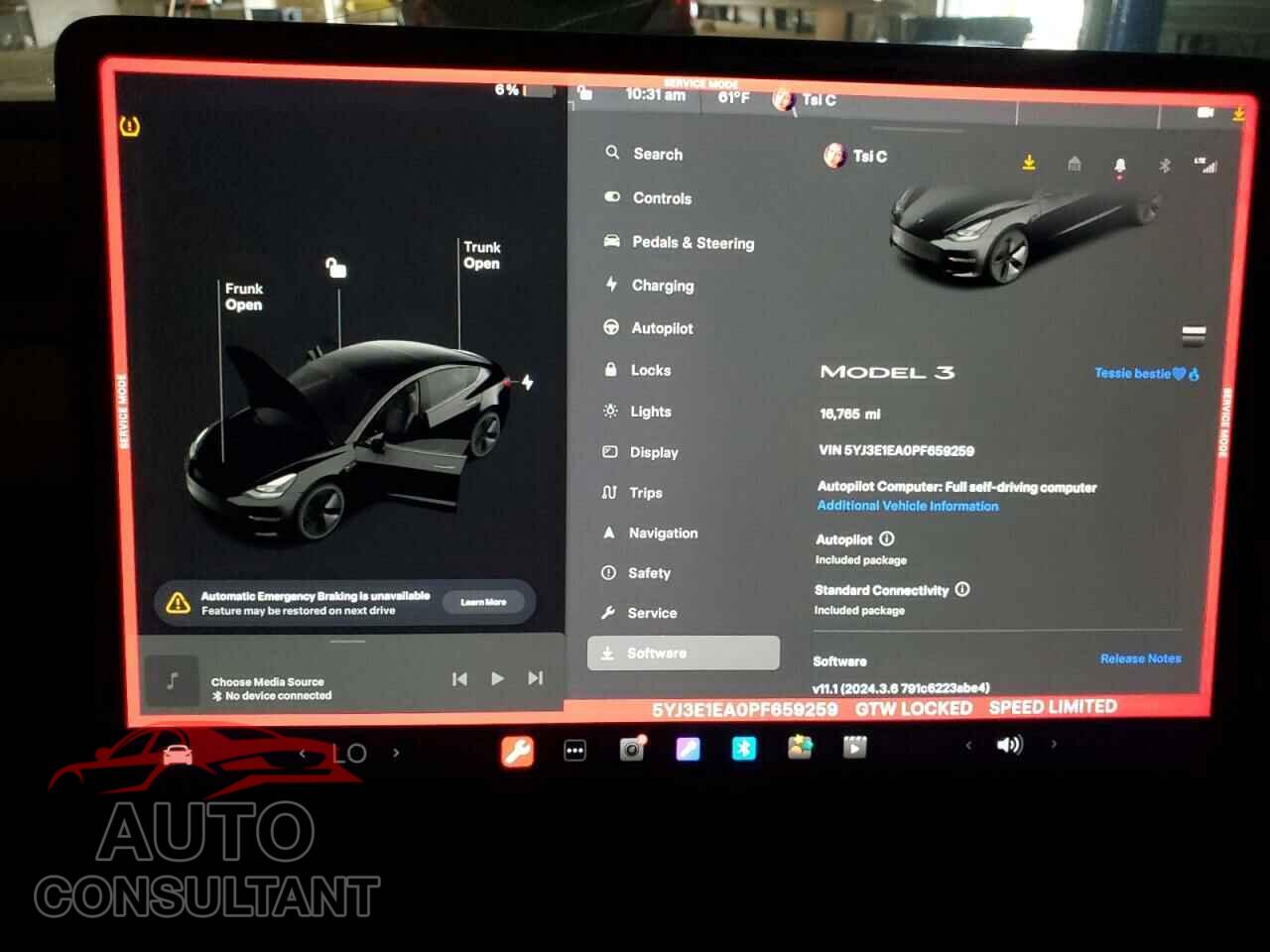 TESLA MODEL 3 2023 - 5YJ3E1EA0PF659259
