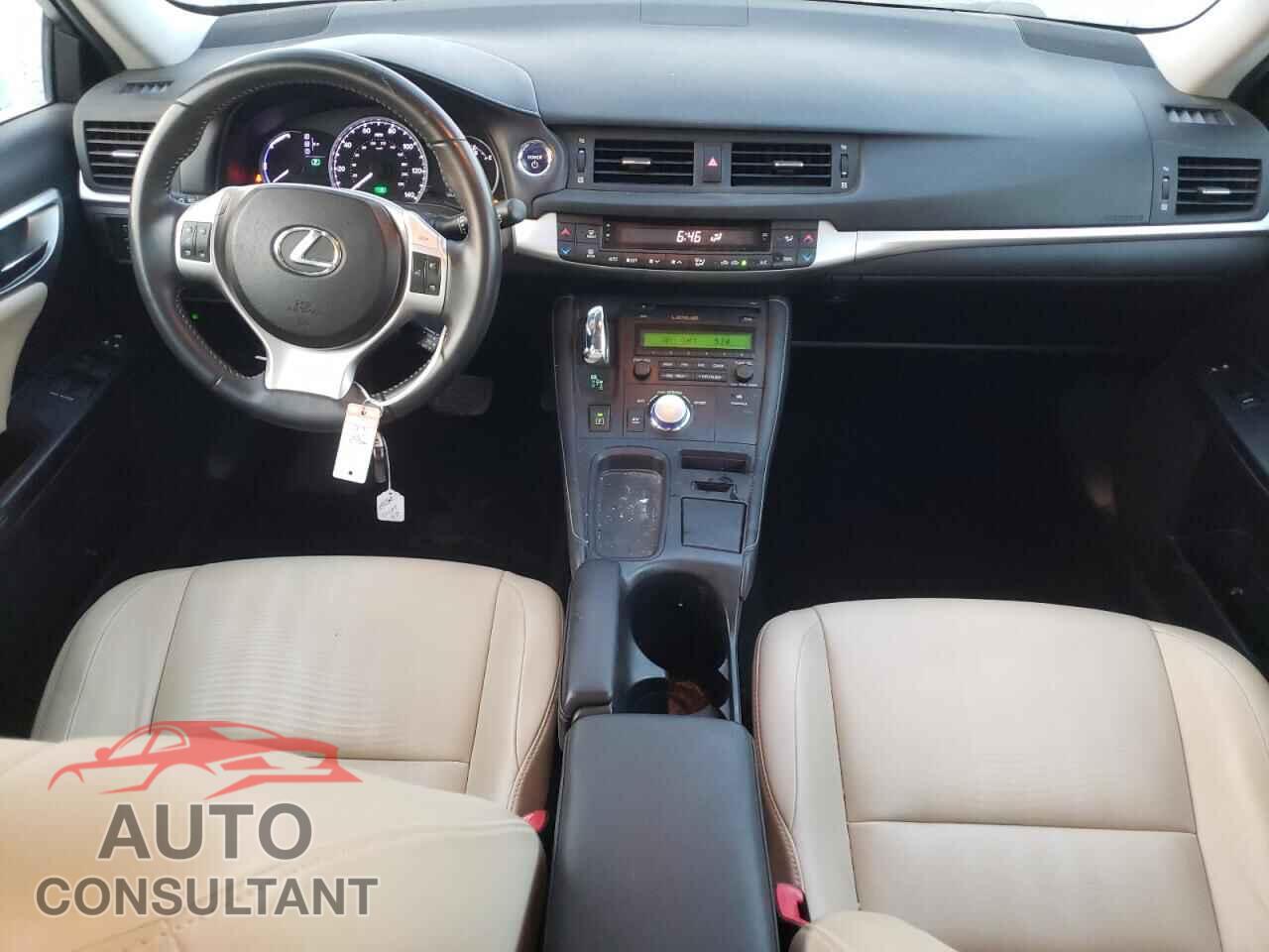 LEXUS CT 200 2013 - JTHKD5BH1D2134361