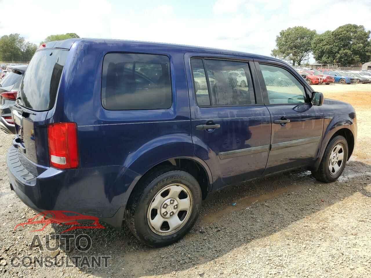 HONDA PILOT 2013 - 5FNYF3H27DB008306