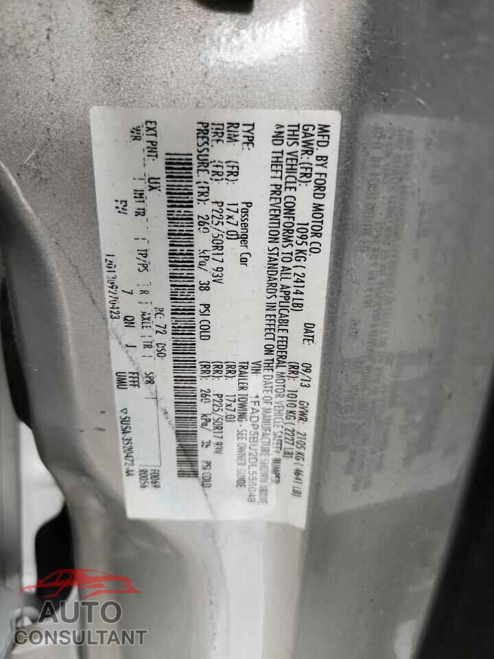 FORD CMAX 2013 - 1FADP5BU2DL555049