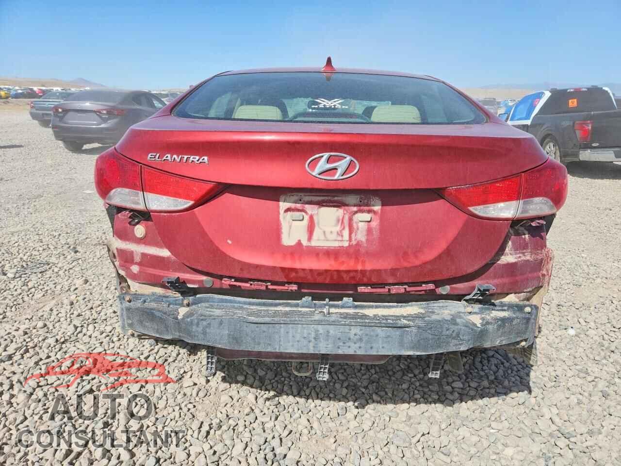 HYUNDAI ELANTRA 2012 - KMHDH4AE2CU323504