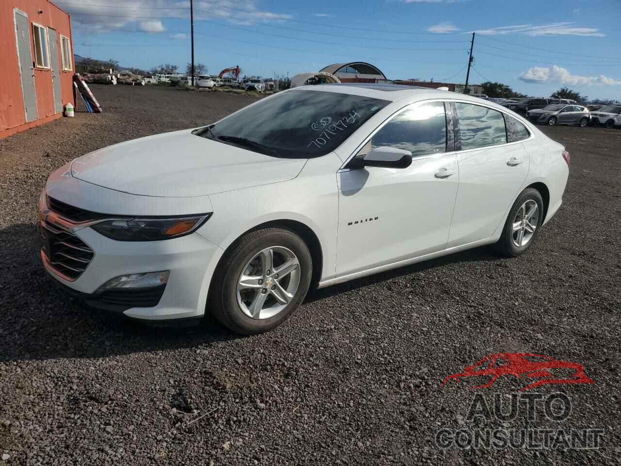 CHEVROLET MALIBU 2022 - 1G1ZD5ST0NF179718