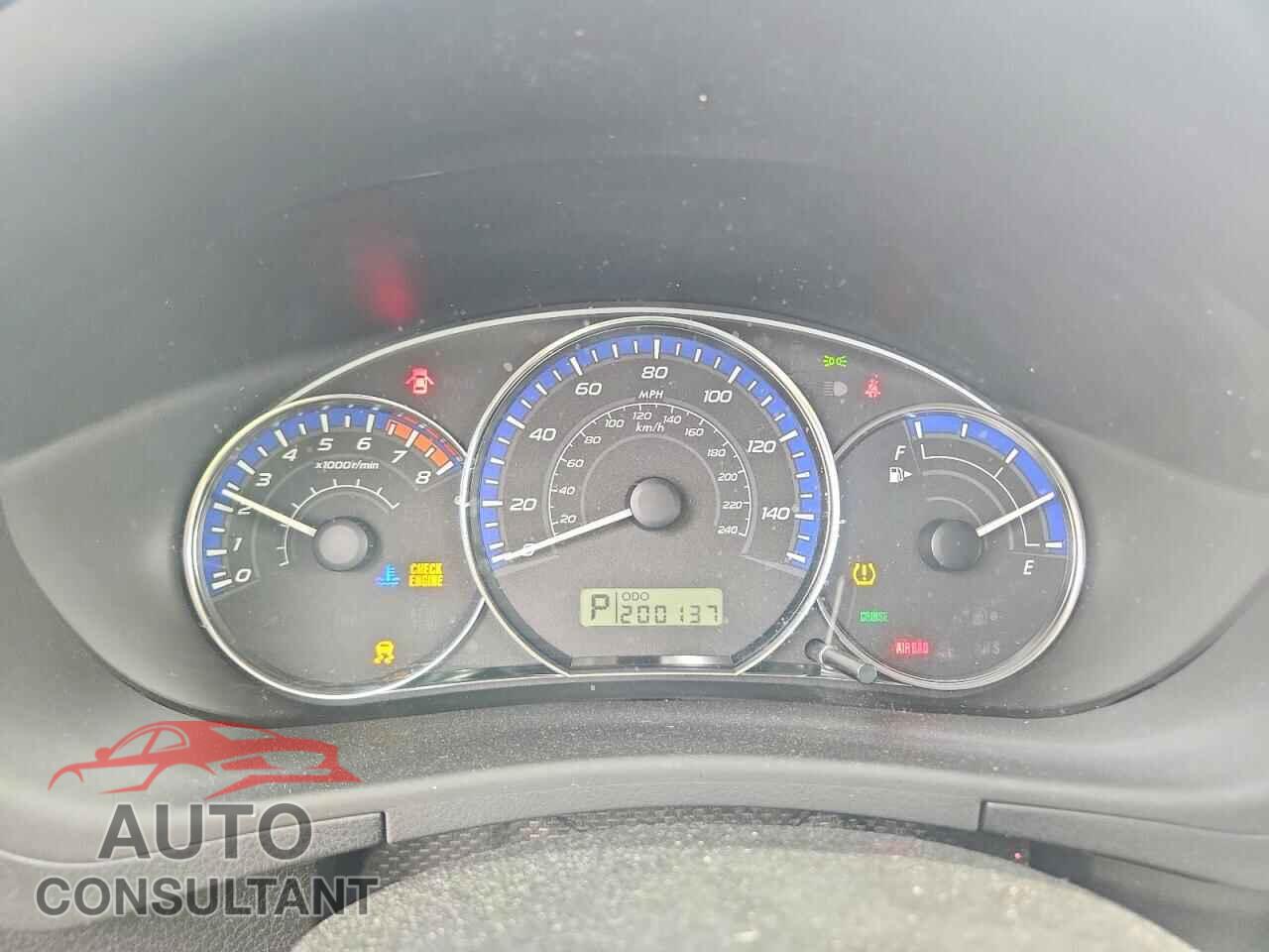 SUBARU FORESTER 2012 - JF2SHBEC8CH408558