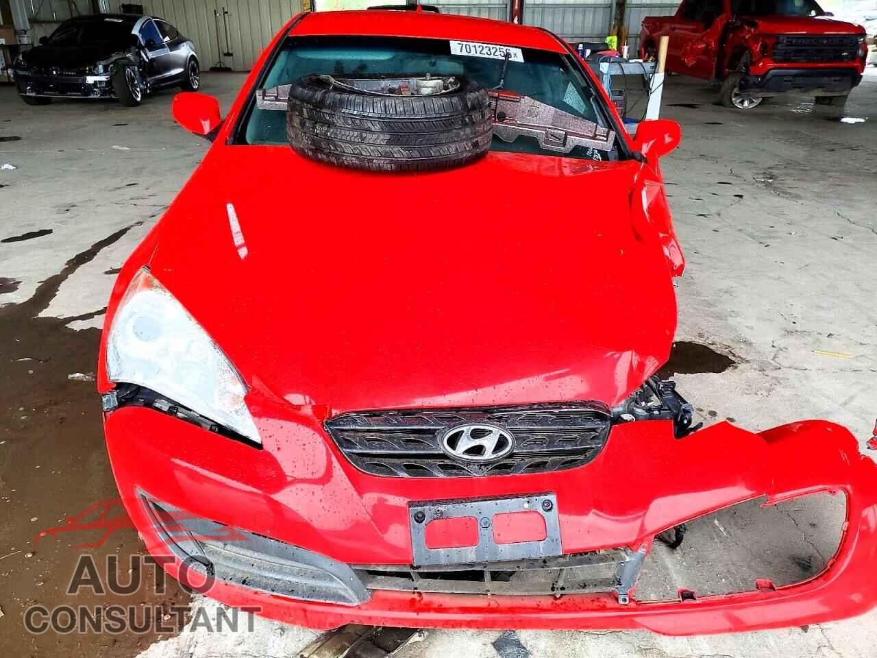 HYUNDAI GENESIS 2012 - KMHHT6KD3CU071683