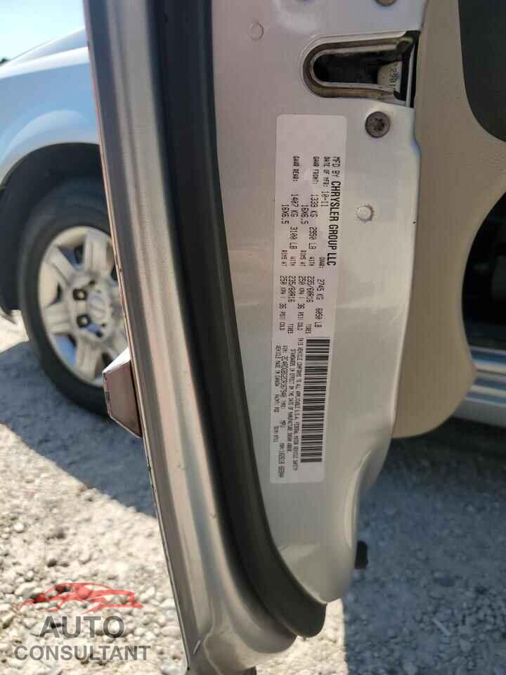 DODGE CARAVAN 2012 - 2C4RDGBG2CR167940