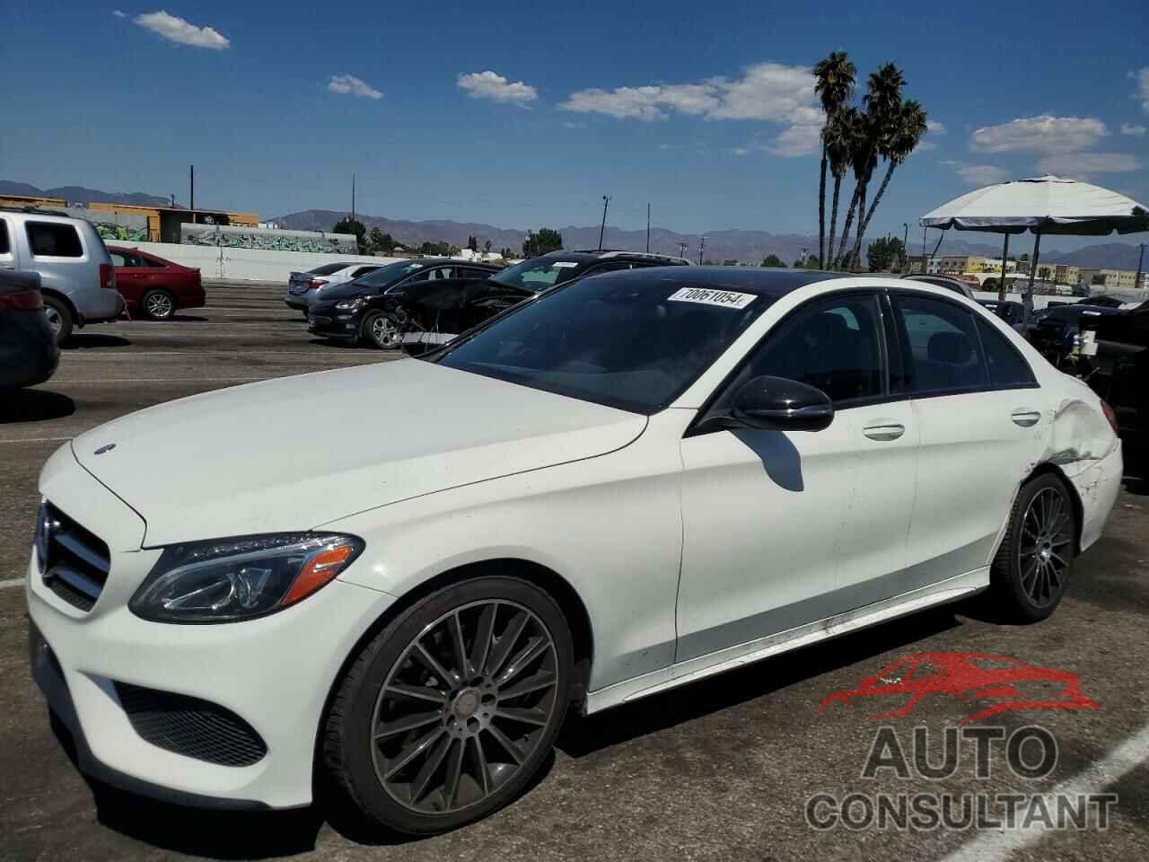 MERCEDES-BENZ C-CLASS 2017 - 55SWF4JB1HU202227