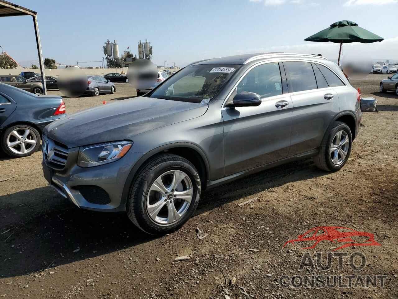 MERCEDES-BENZ GLC-CLASS 2017 - WDC0G4JB5HV012608