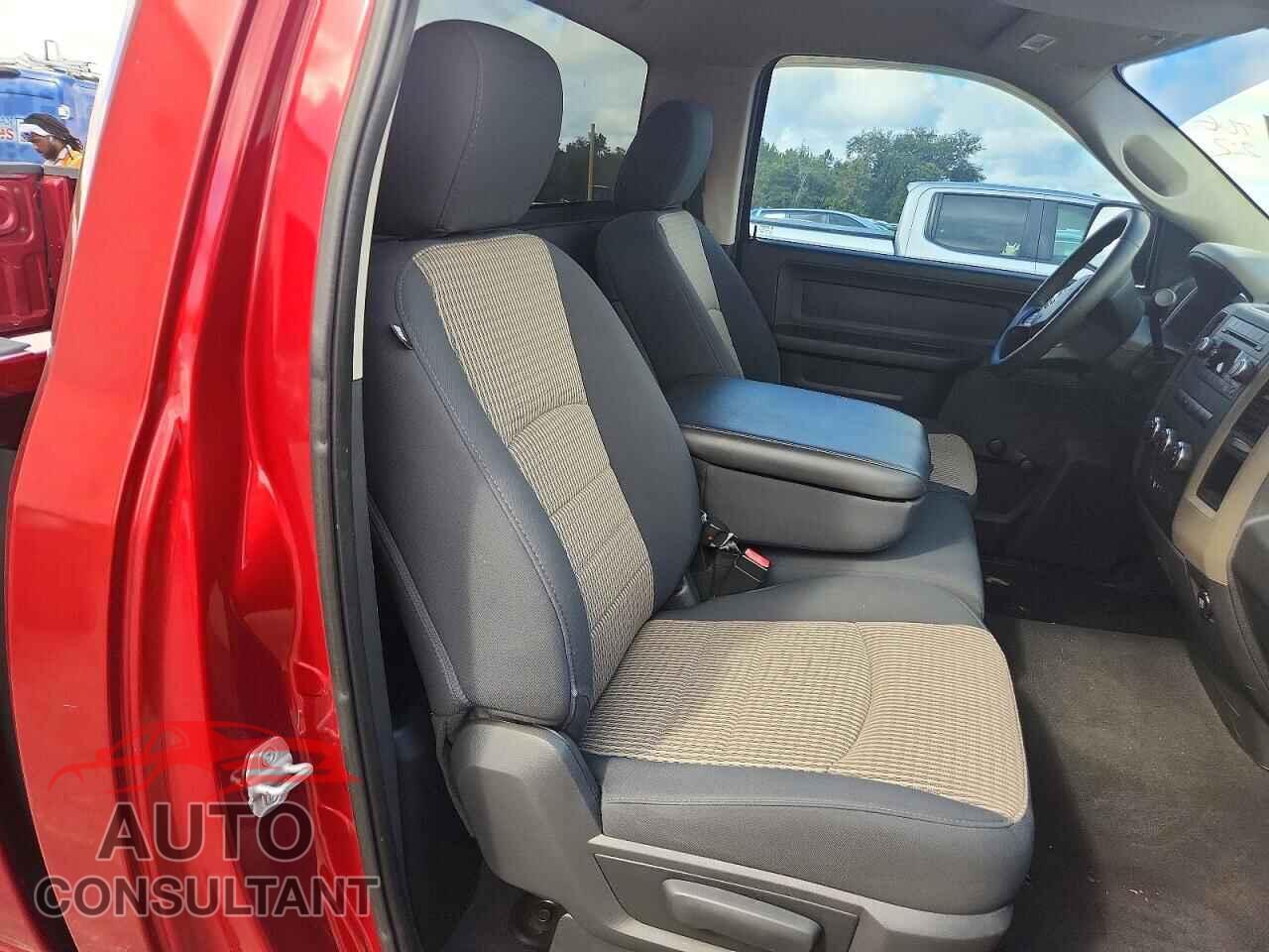 DODGE RAM 1500 2012 - 3C6JD6AT9CG237016