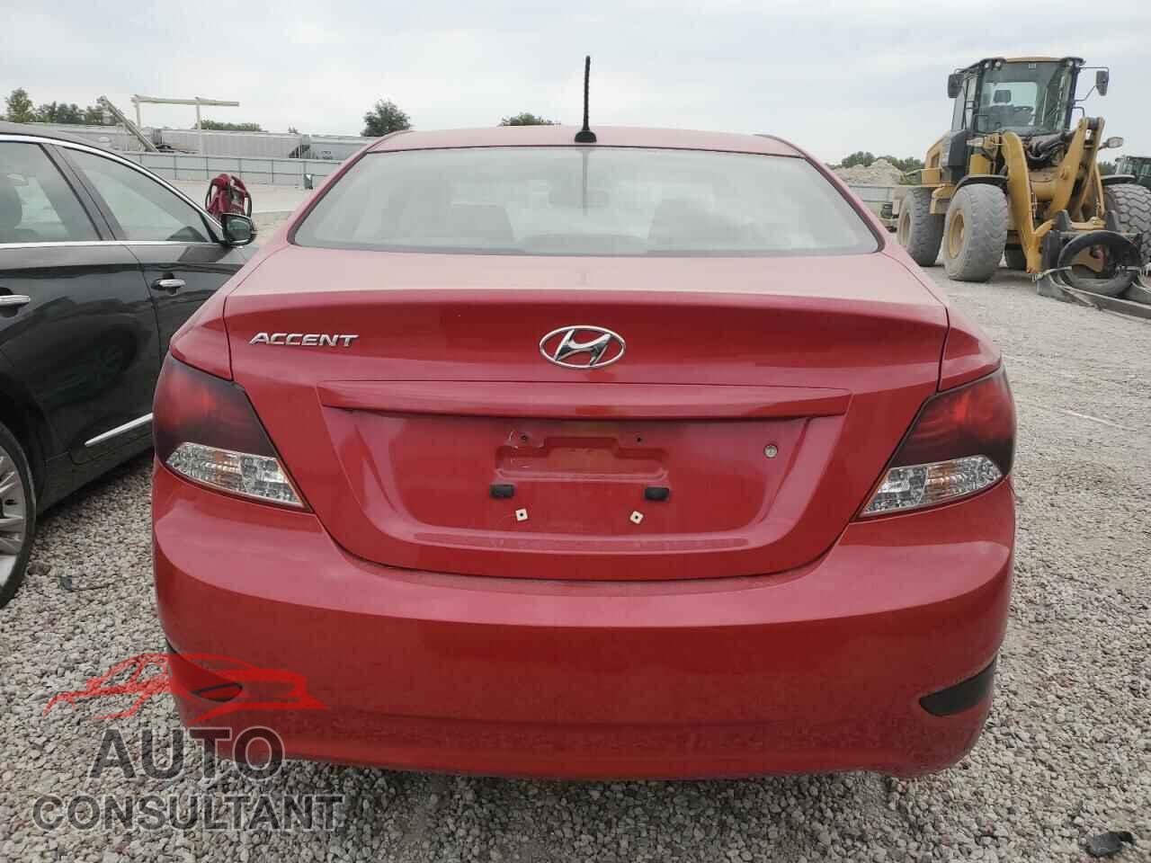 HYUNDAI ACCENT 2012 - KMHCT4AE1CU125202