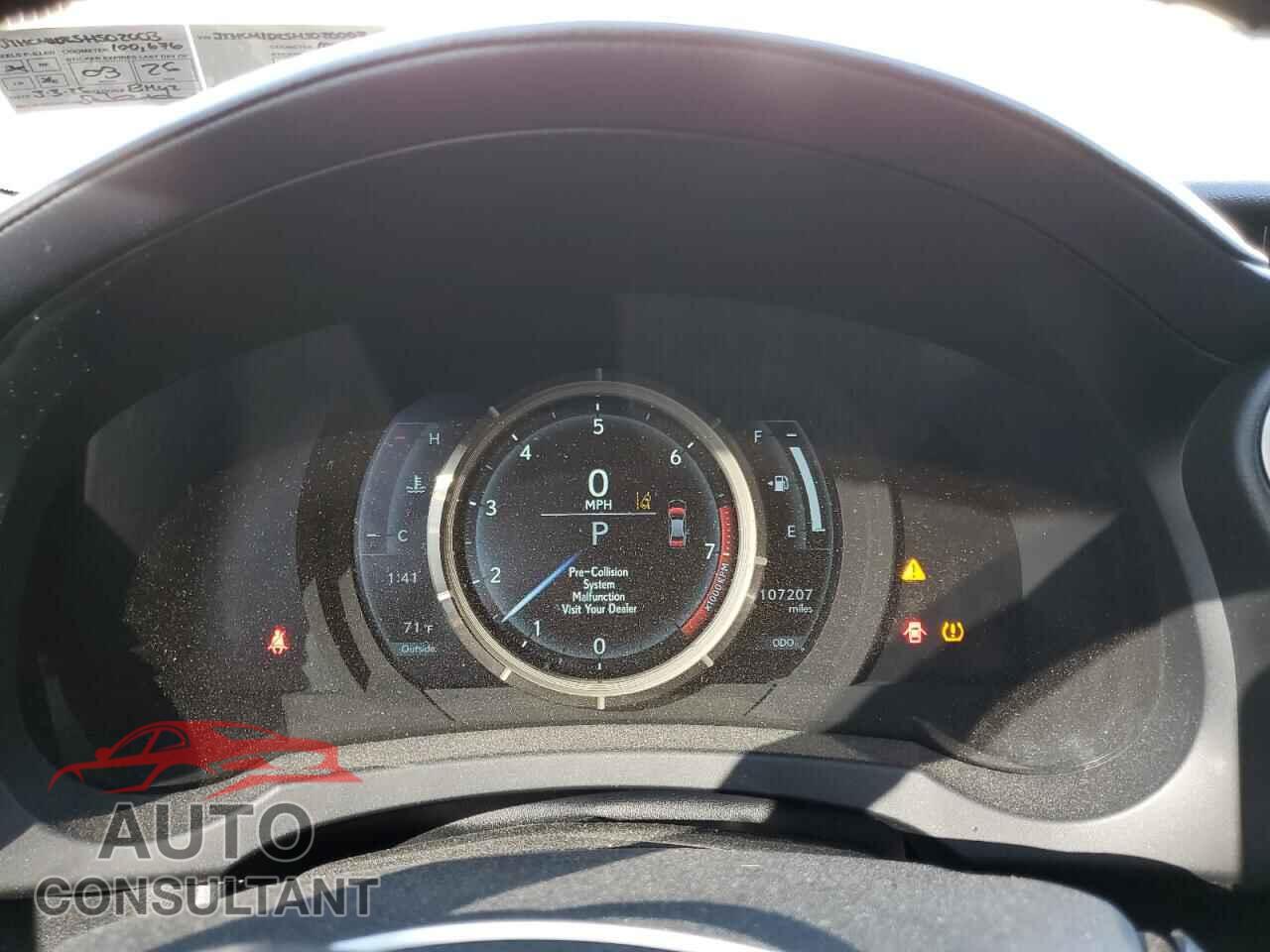 LEXUS IS 2017 - JTHCM1D25H5020003