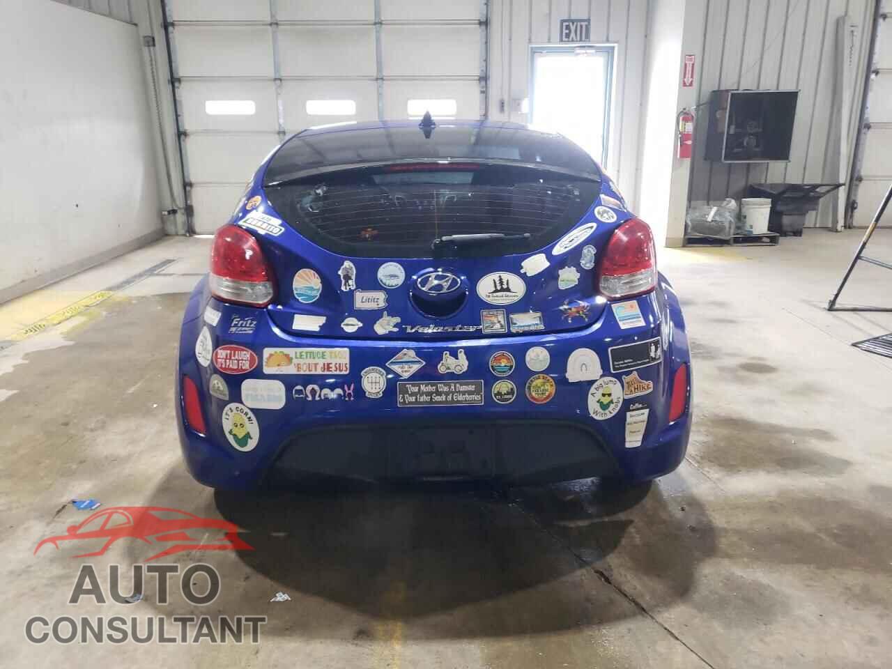 HYUNDAI VELOSTER 2012 - KMHTC6AD3CU078659