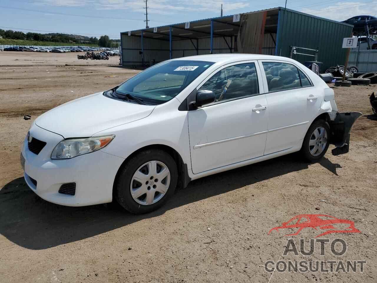 TOYOTA COROLLA 2009 - JTDBL40E99J047487