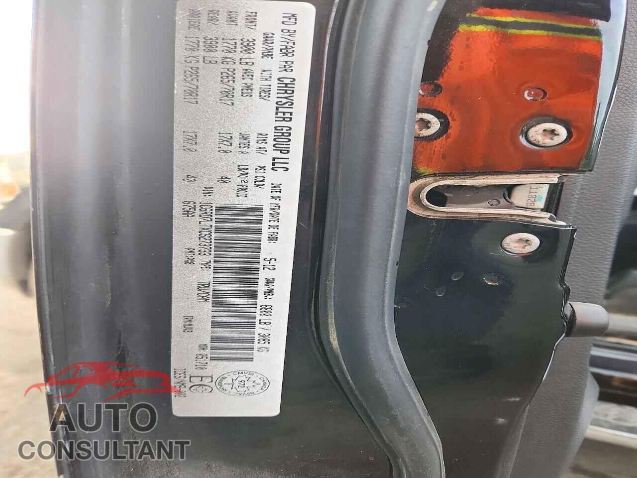 DODGE RAM 1500 2012 - 1C6RD7LTXCS273733