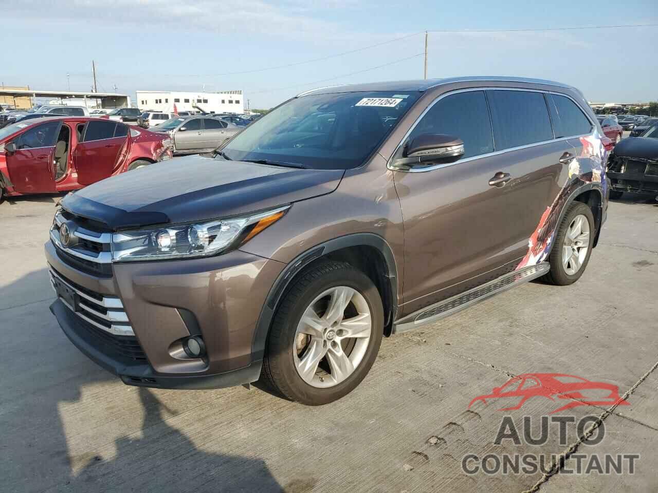 TOYOTA HIGHLANDER 2018 - 5TDYZRFHXJS267932