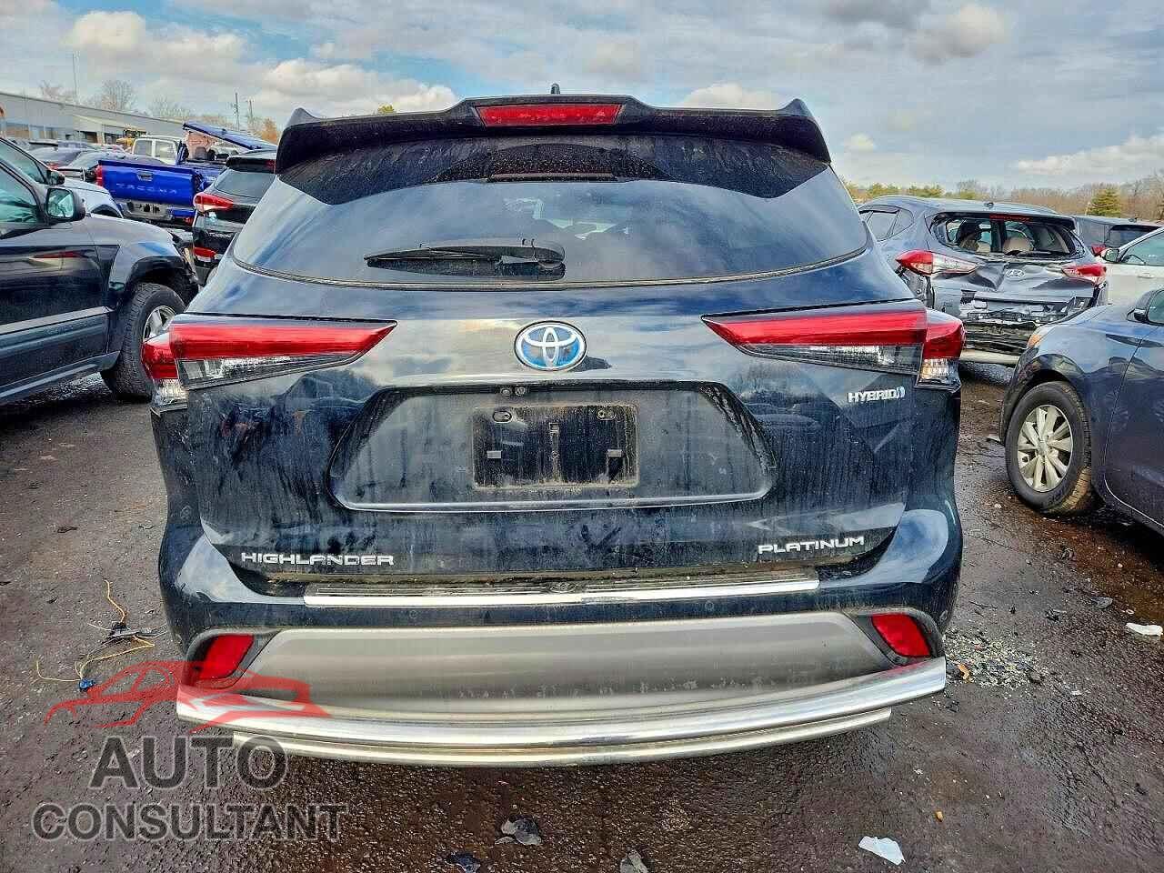TOYOTA HIGHLANDER 2023 - 5TDEBRCH5PS591908