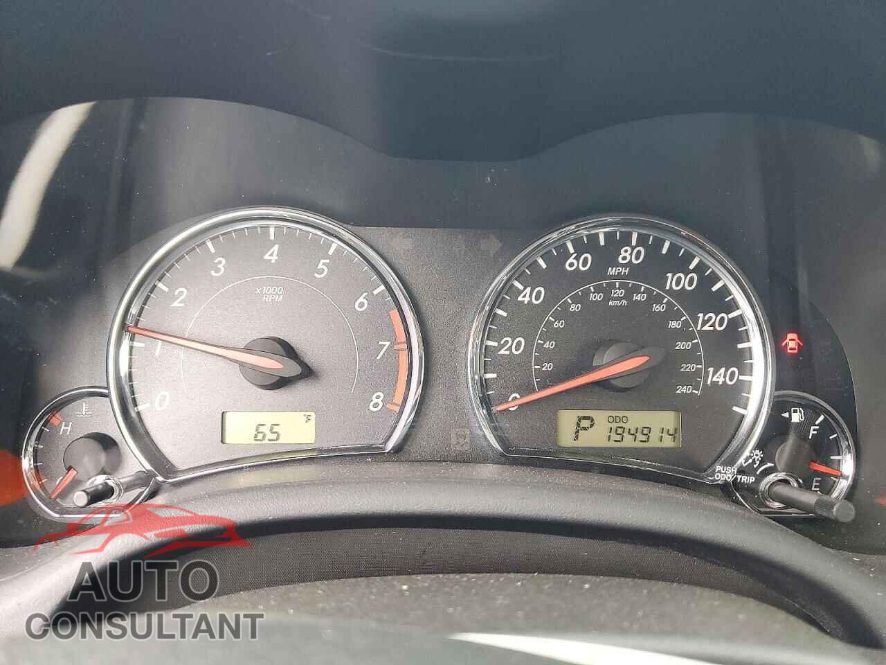 TOYOTA COROLLA 2012 - 2T1BU4EE4CC769779