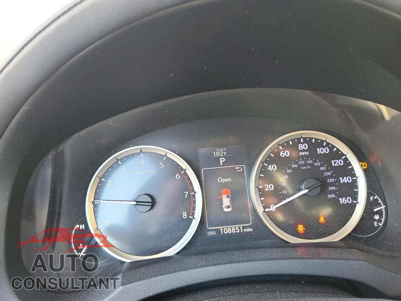 LEXUS IS 2016 - JTHBA1D2XG5017276