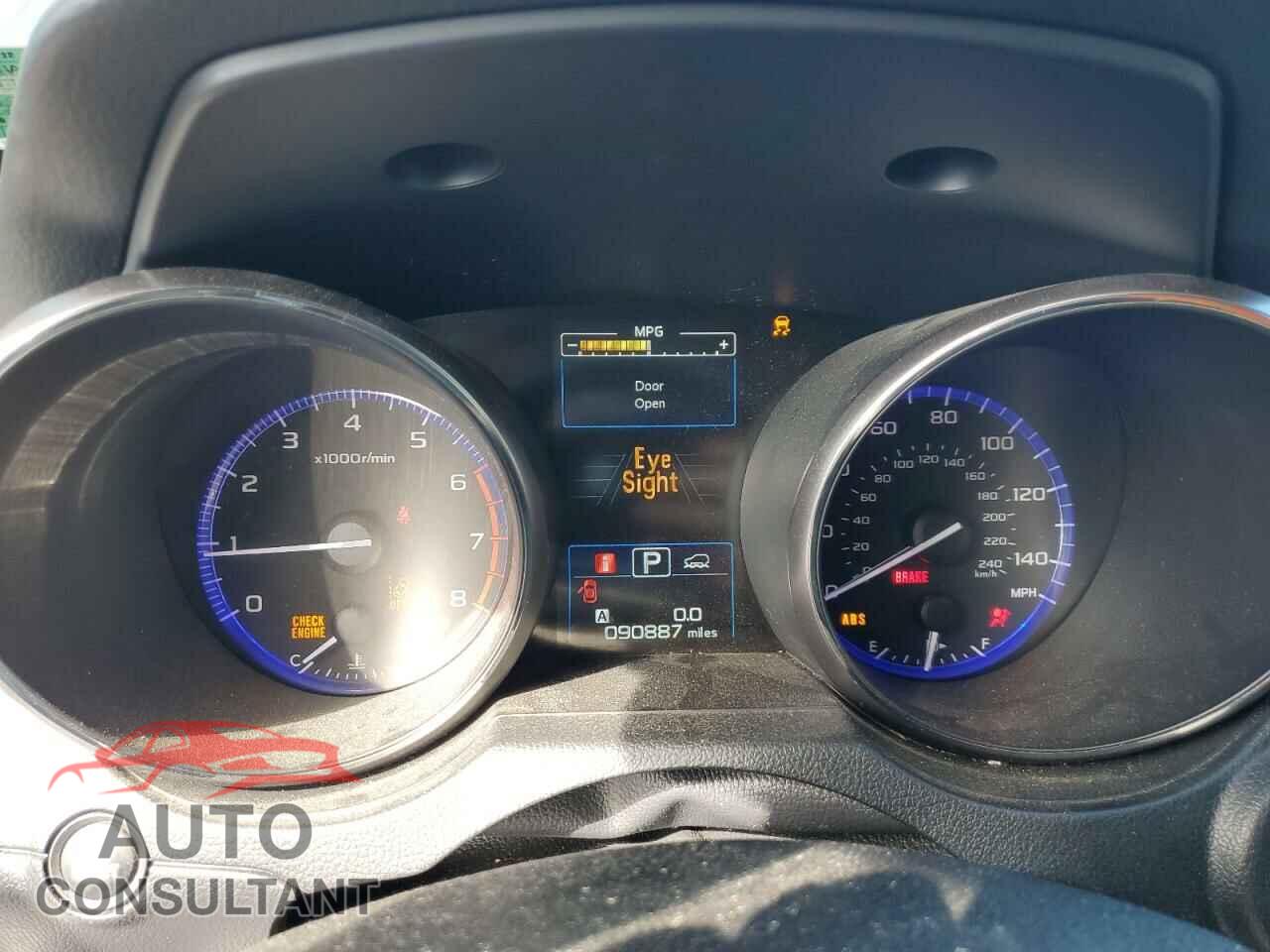 SUBARU OUTBACK 2016 - 4S4BSANC9G3206580