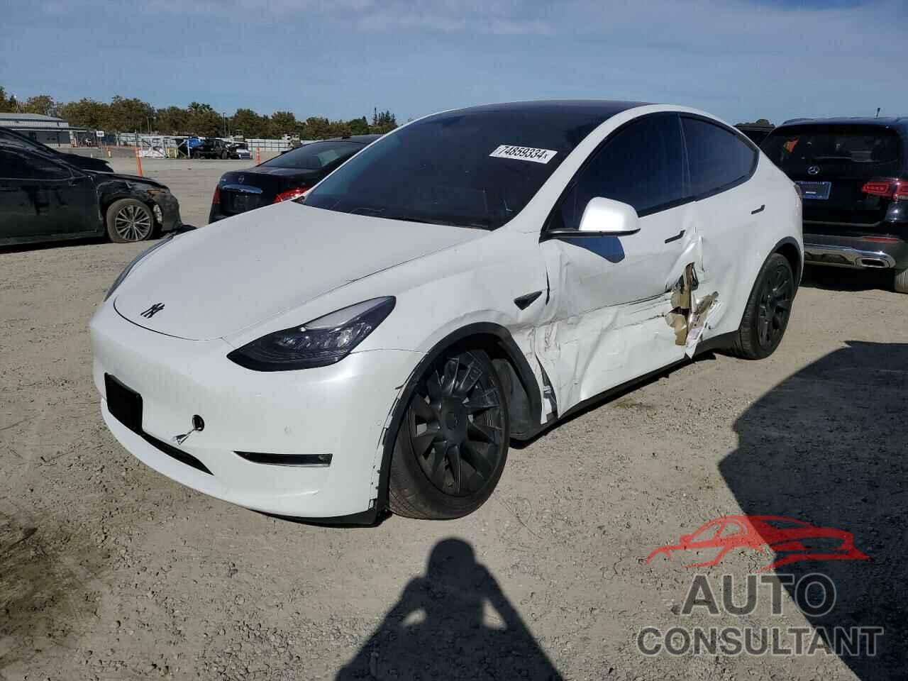 TESLA MODEL Y 2022 - 7SAYGDEE9NF481288