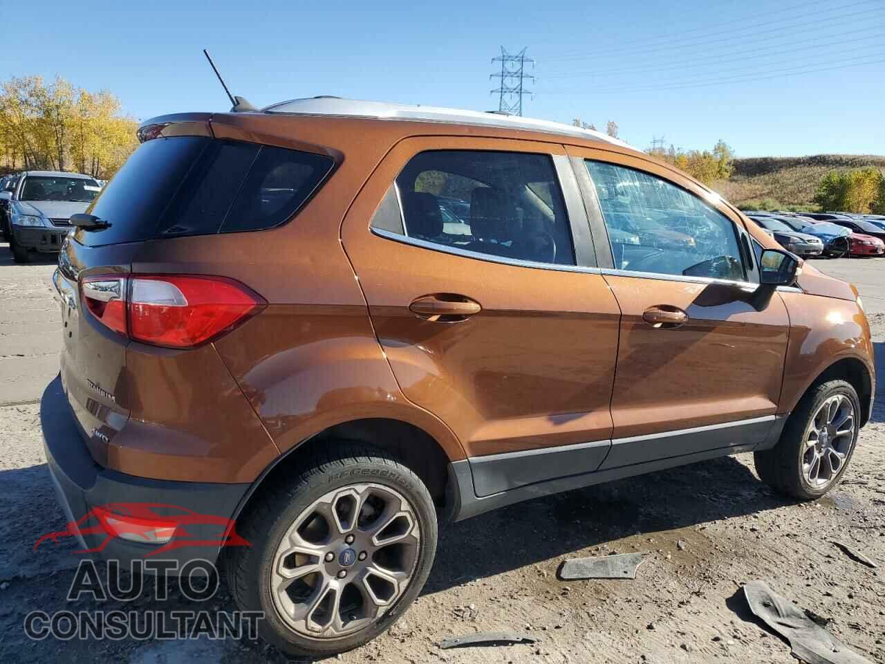 FORD ECOSPORT 2019 - MAJ6S3KL2KC273221