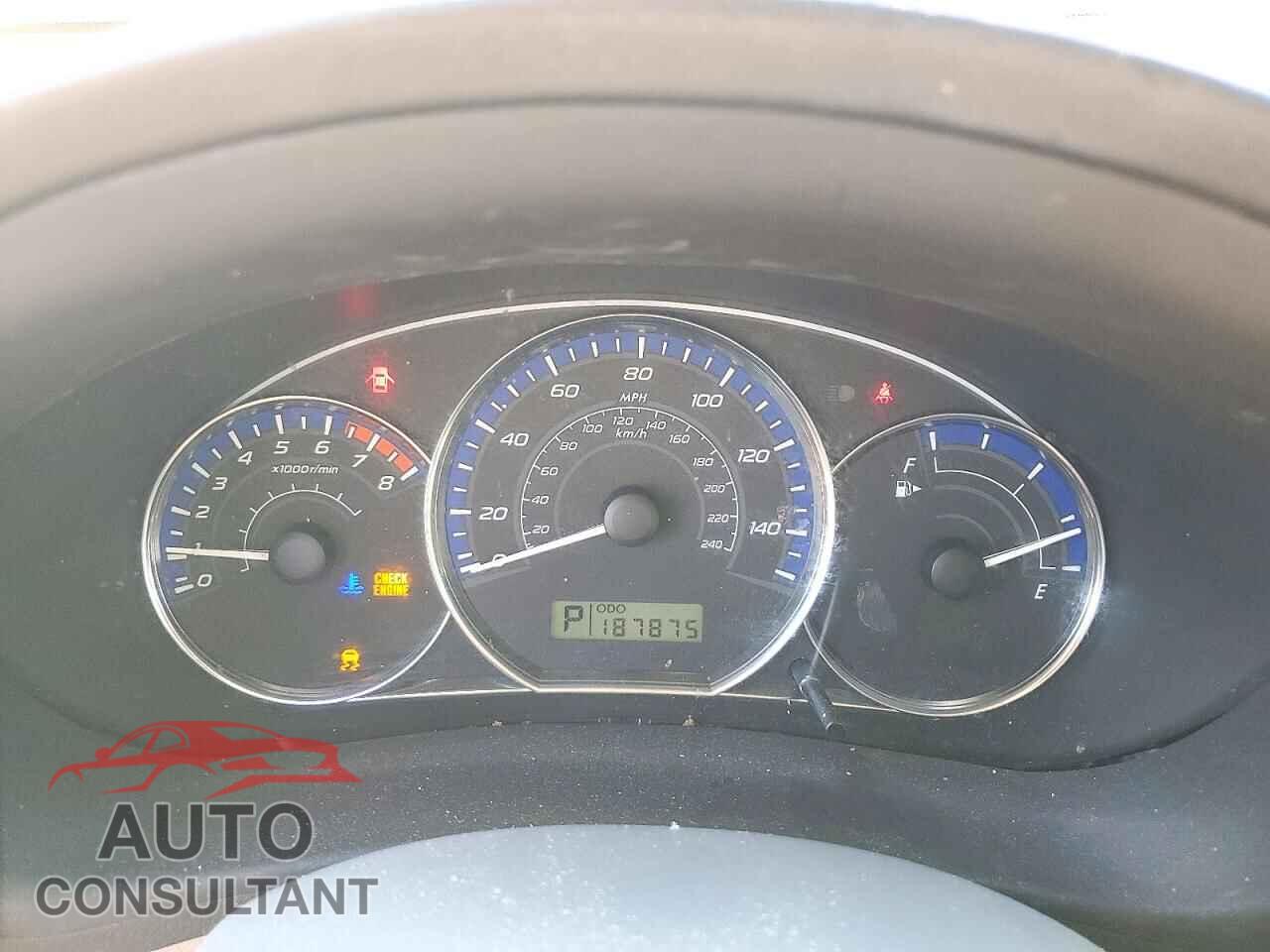SUBARU FORESTER 2011 - JF2SHAEC9BH749718