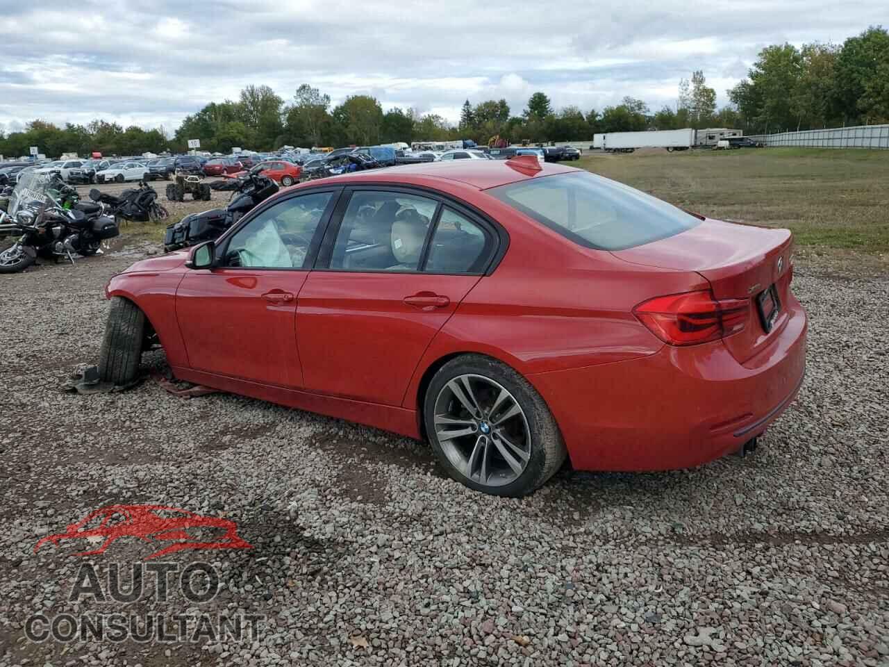 BMW 3 SERIES 2016 - WBA8E3G58GNU01488