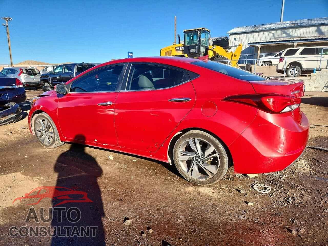HYUNDAI ELANTRA 2014 - KMHDH4AE8EU064116