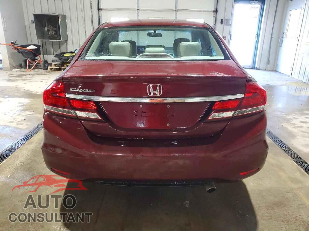 HONDA CIVIC 2013 - 19XFB2F99DE250890
