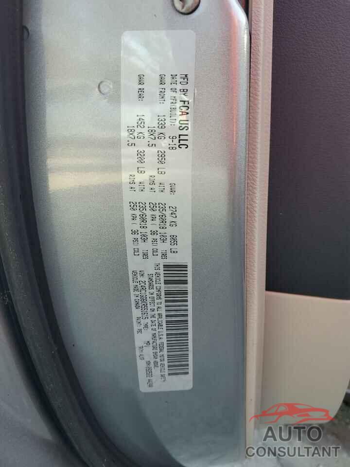 CHRYSLER PACIFICA 2019 - 2C4RC1GG6KR551615
