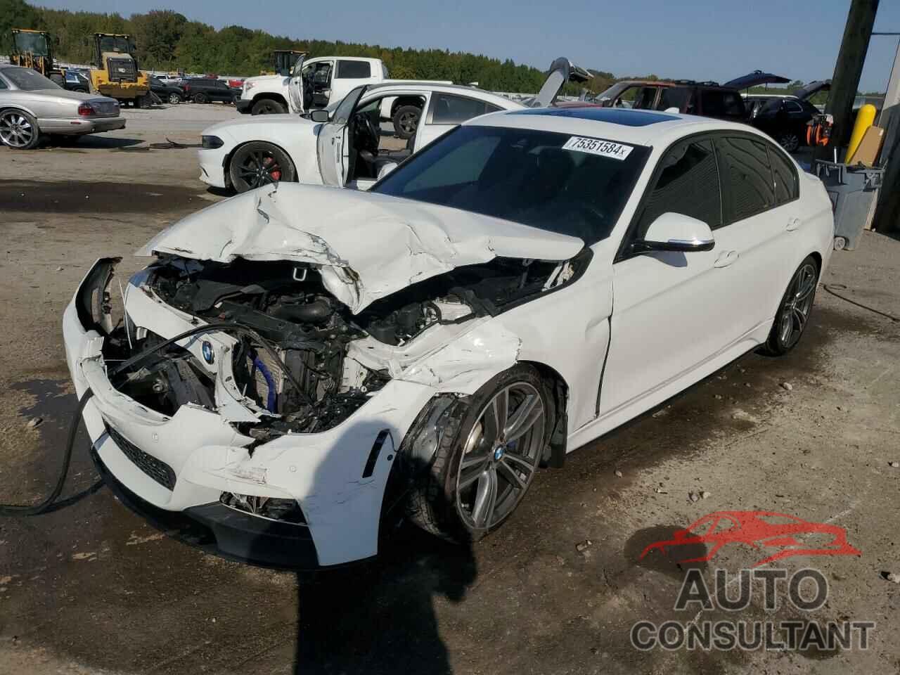 BMW 3 SERIES 2016 - WBA8B7C53GK703410