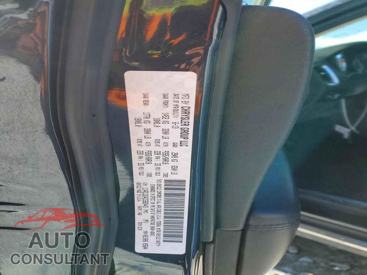 DODGE DURANGO 2013 - 1C4RDJDG4DC682443