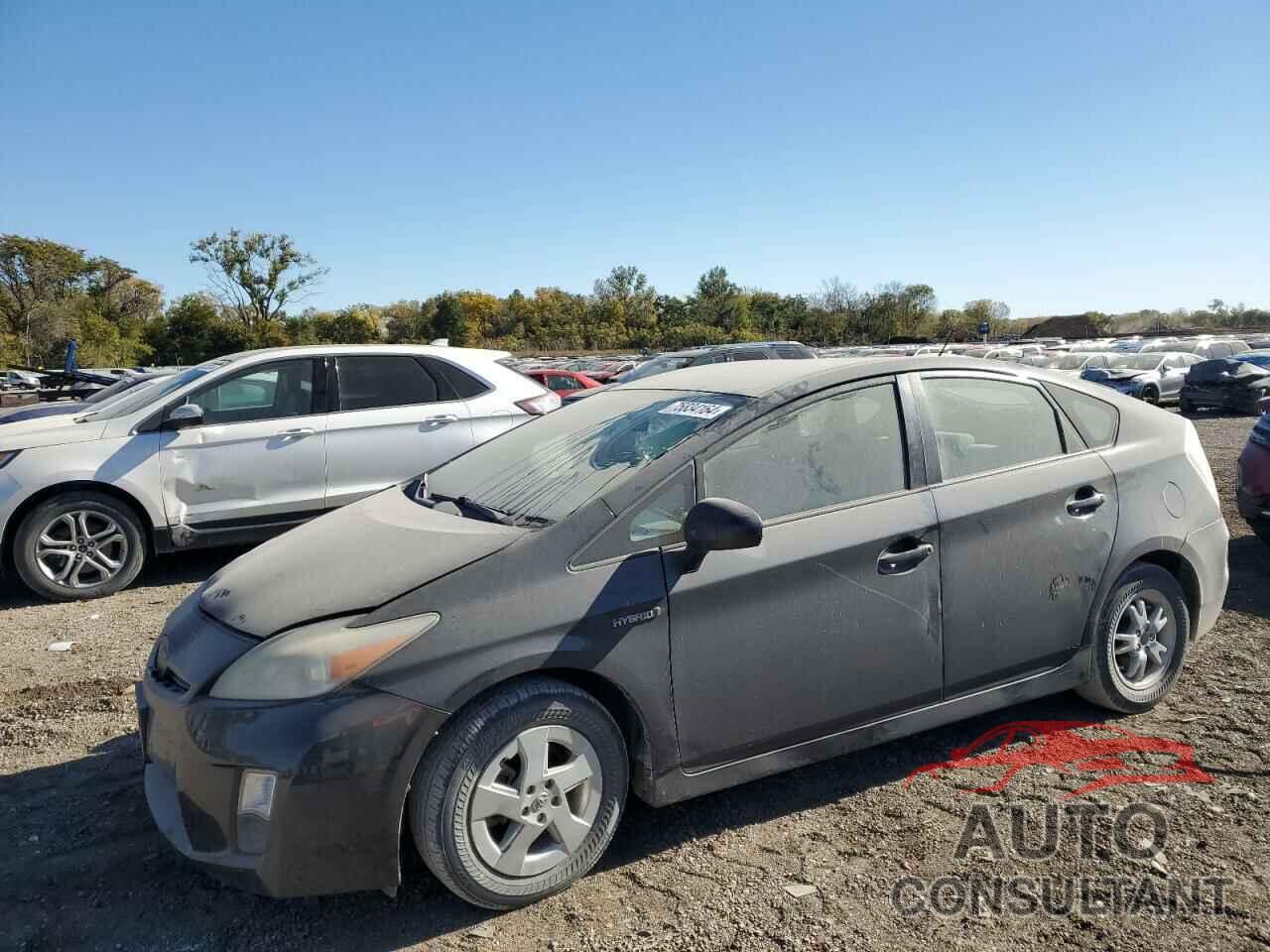 TOYOTA PRIUS 2010 - JTDKN3DUXA0103307