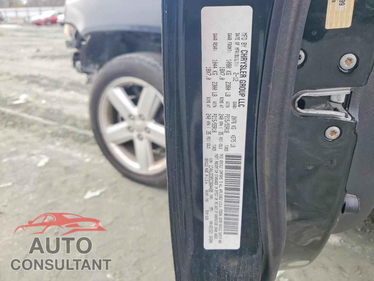 JEEP COMPASS 2012 - 1C4NJDCB5CD604499