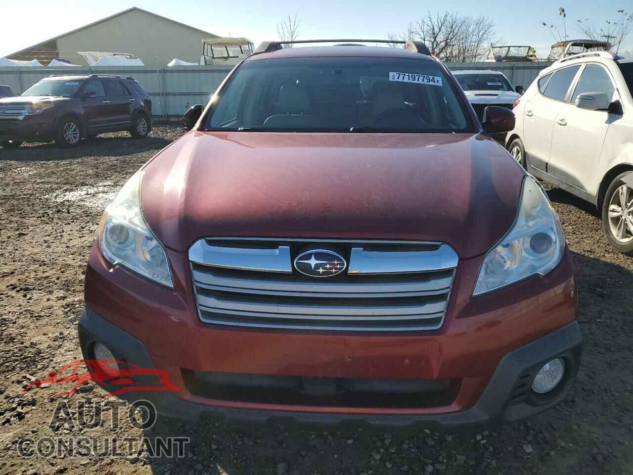 SUBARU OUTBACK 2014 - 4S4BRCCC4E1226870