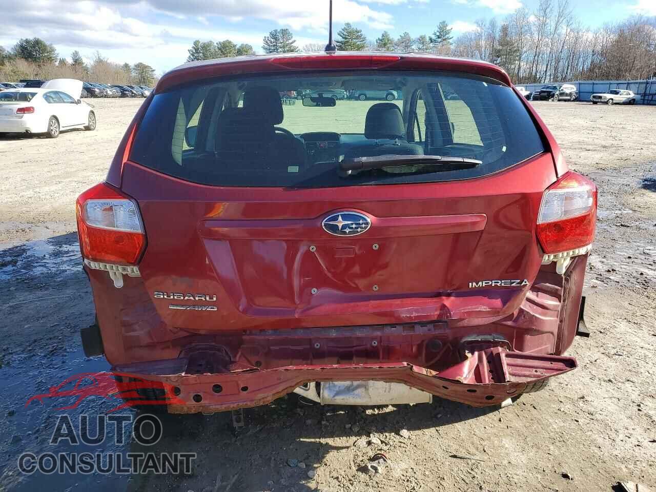 SUBARU IMPREZA 2012 - JF1GPAC68CH229442