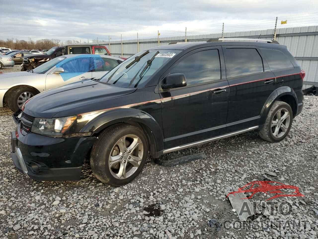 DODGE JOURNEY 2017 - 3C4PDCGB0HT614590