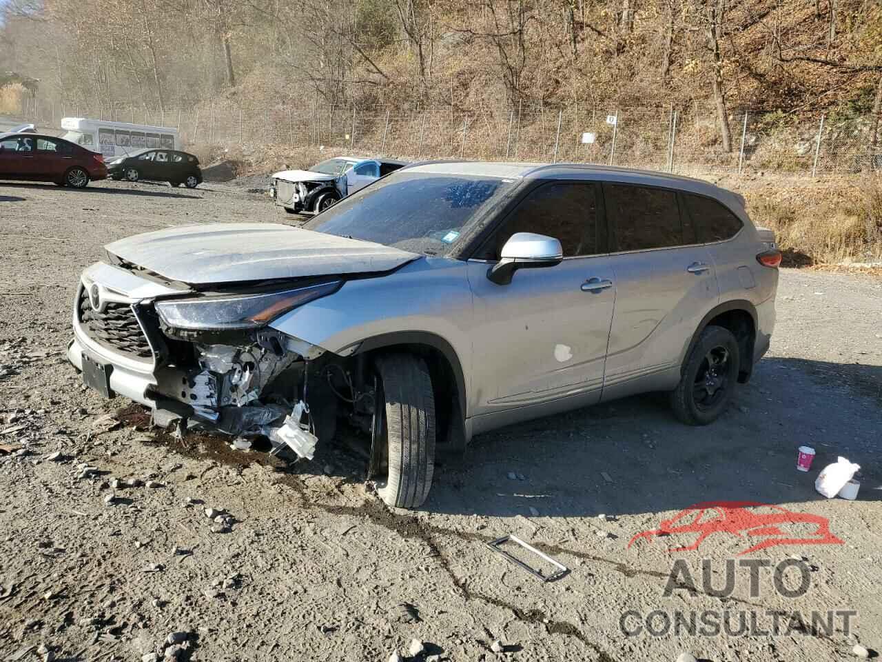 TOYOTA HIGHLANDER 2021 - 5TDGZRBH3MS100673