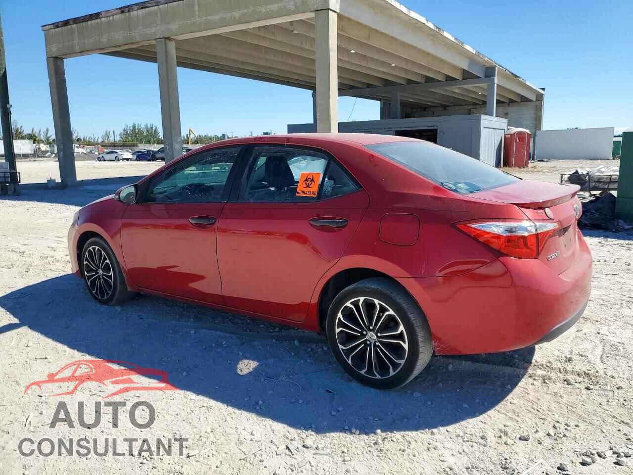 TOYOTA COROLLA 2015 - 2T1BURHE7FC387064