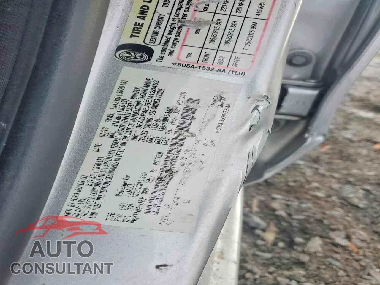 FORD FIESTA 2014 - 3FADP4EJ6EM128453
