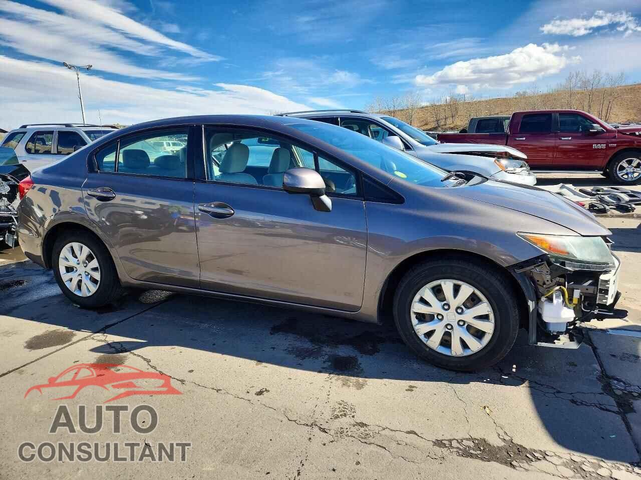 HONDA CIVIC 2012 - 19XFB2F51CE356293