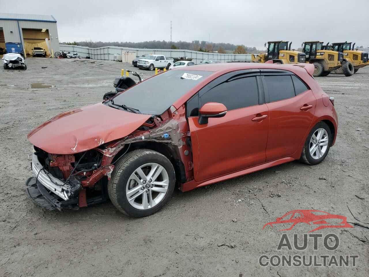 TOYOTA COROLLA 2019 - JTNK4RBE5K3055003