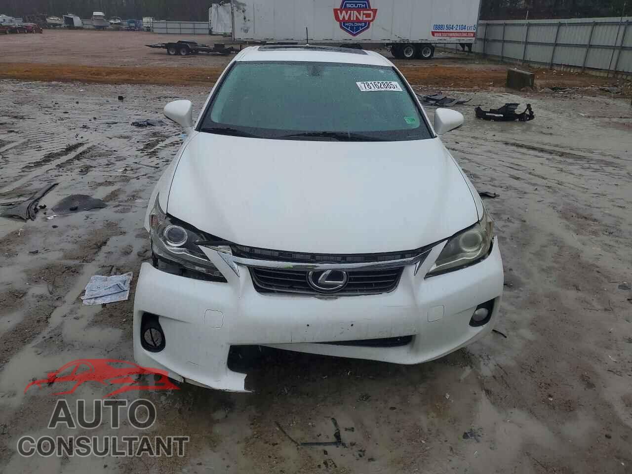 LEXUS CT 200 2011 - JTHKD5BH2B2021337