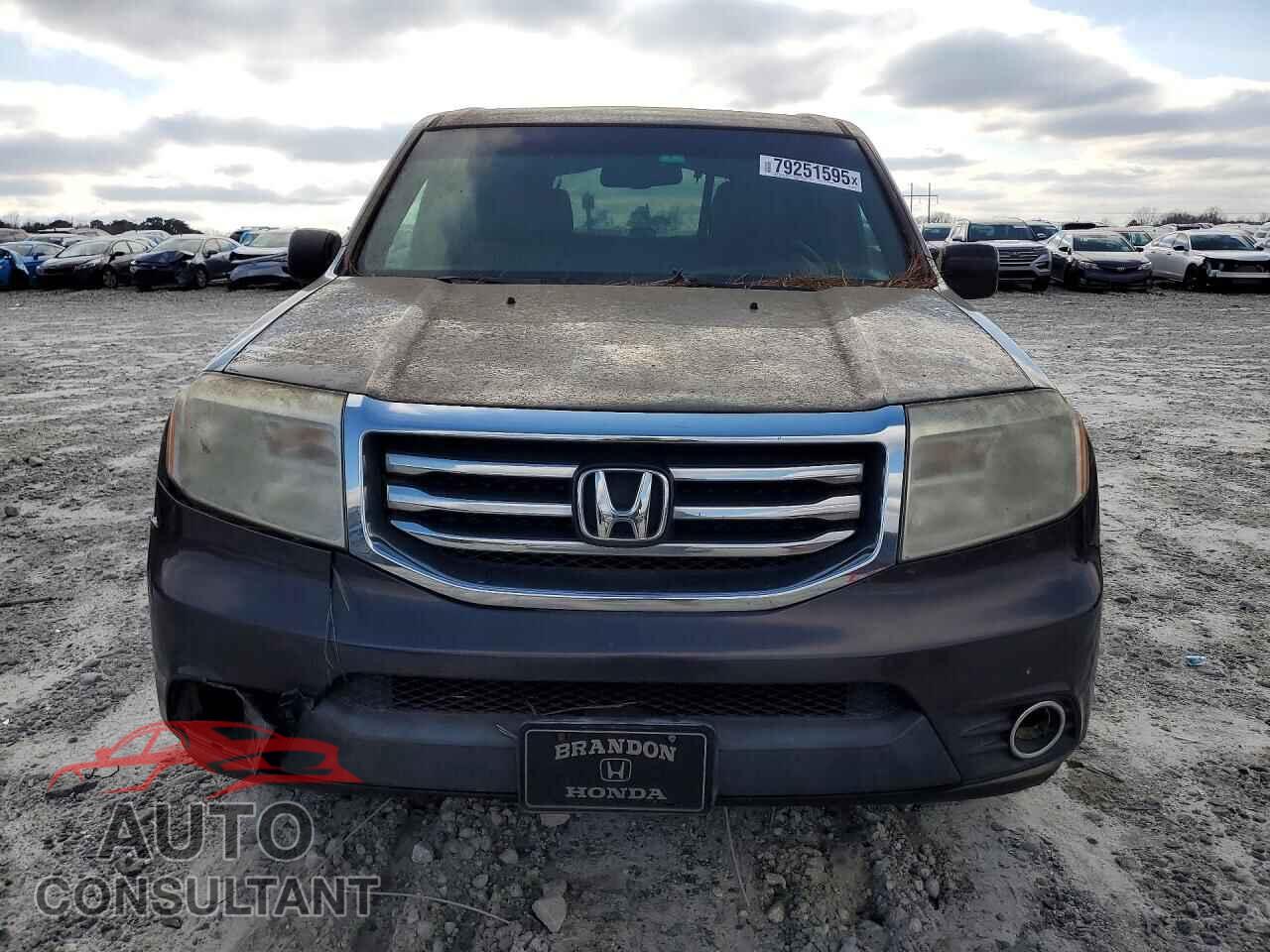 HONDA PILOT 2012 - 5FNYF4H79CB005651